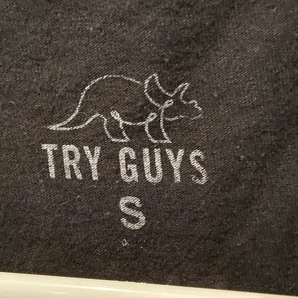 The Try Guys 2019 Men’s S Black T-Shirt Legends of the Internet Tour - Picture 4 of 5